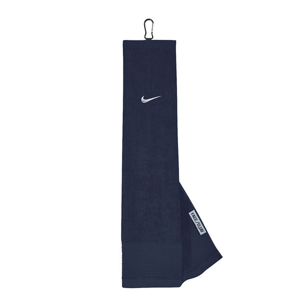 Nike Navy Face/Club Tri-Fold Towel