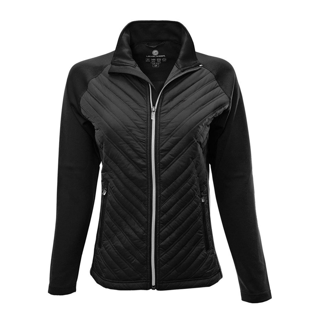 Download Levelwear Women's Black Scarlett Jacket