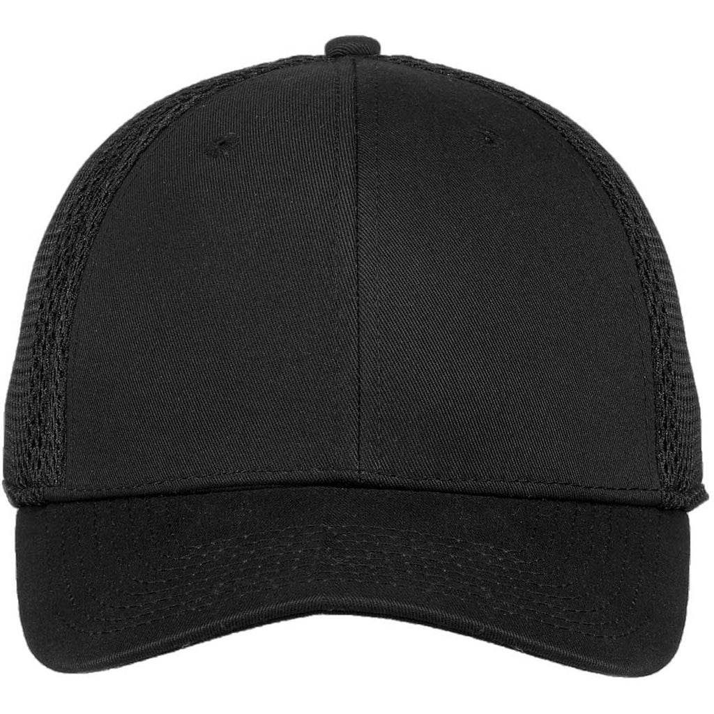 Download New Era 9FORTY Black Snapback Contrast Front Mesh Cap