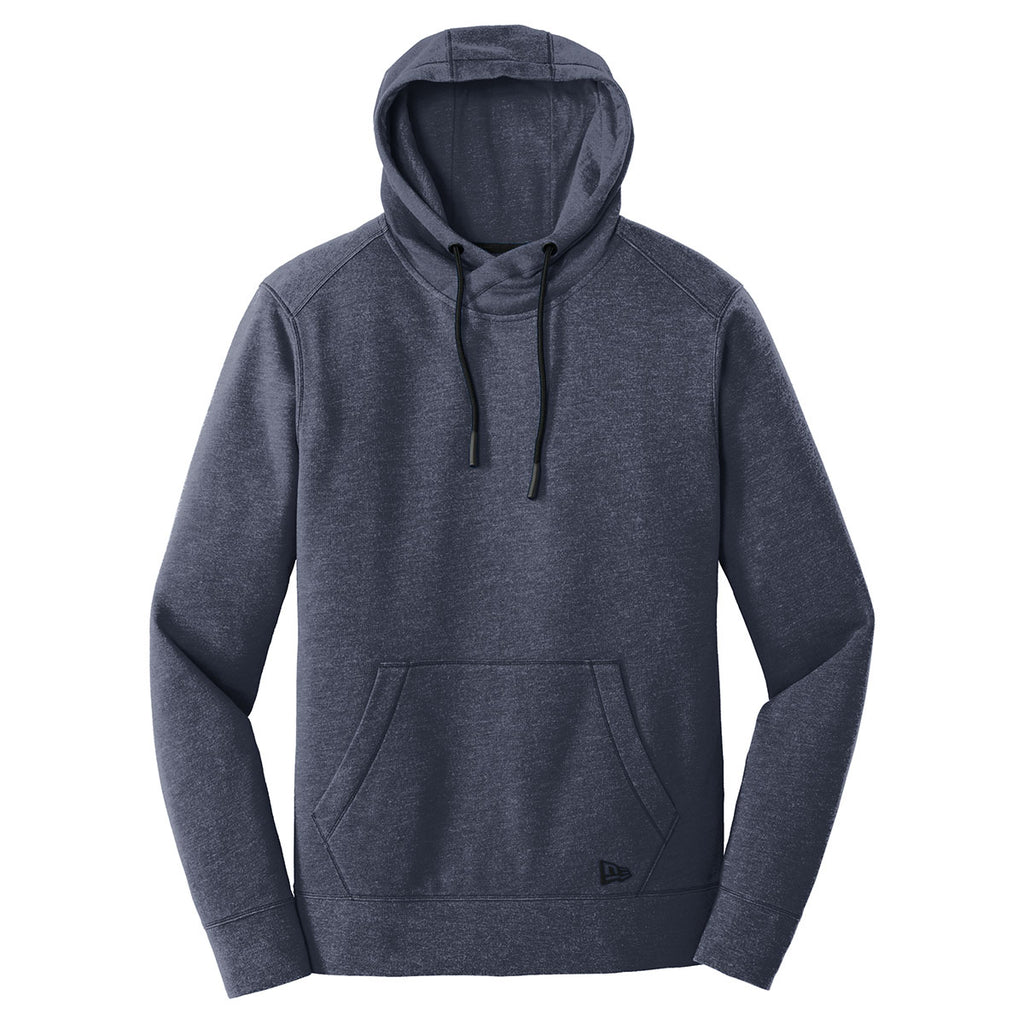 Download New Era Men's True Navy Heather Tri-Blend Fleece Pullover ...