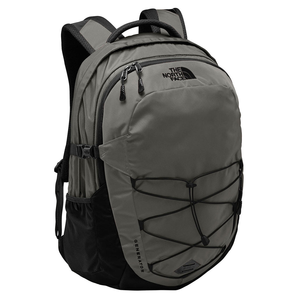 The North Face Zinc Grey Heather Tnf Black Generator Backpack