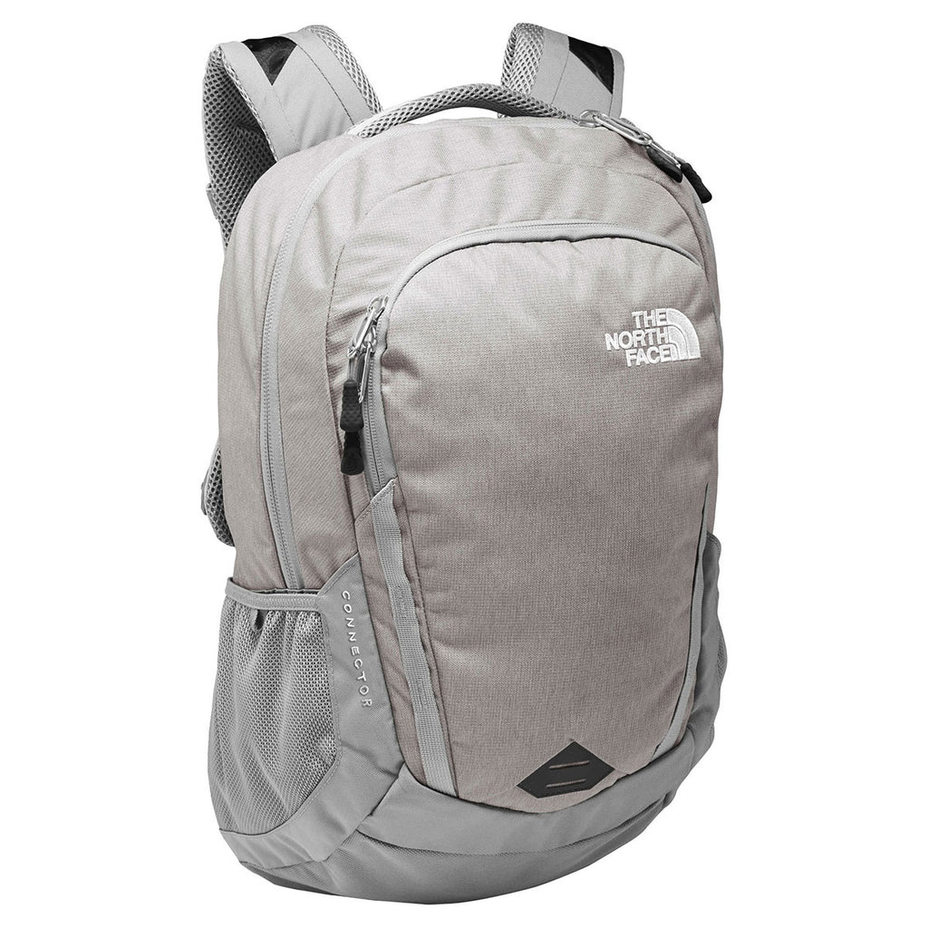 dark grey north face backpack