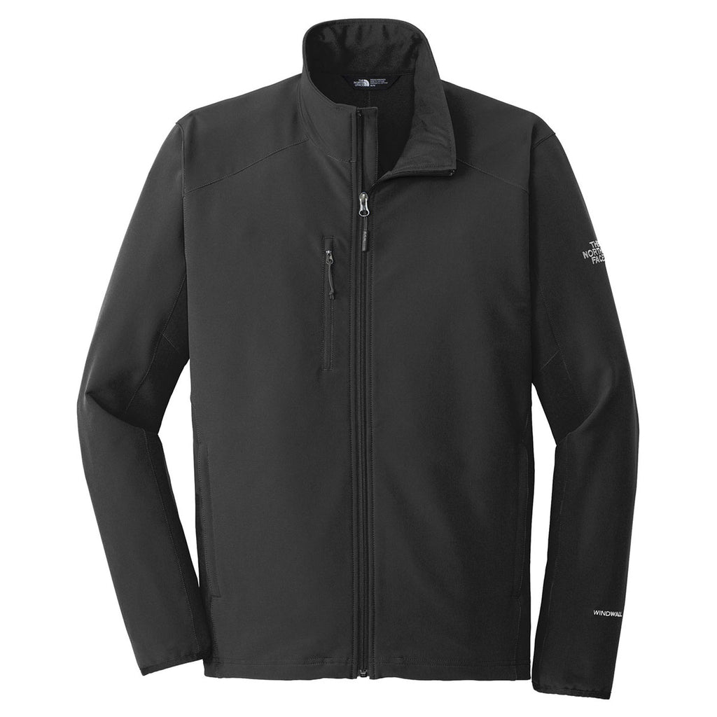 Black Tech Stretch Soft Shell Jacket