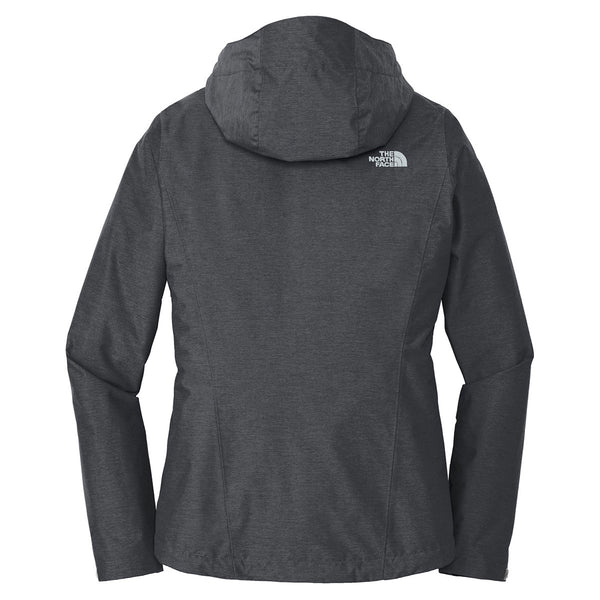 The North Face Women's Dark Grey Heather Dryvent Rain Jacket