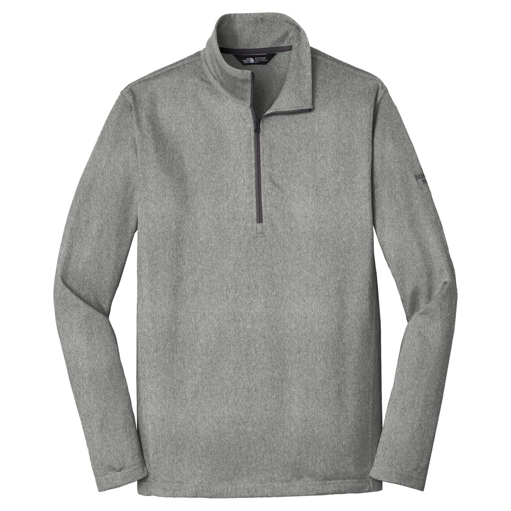 grey quarter zip fleece