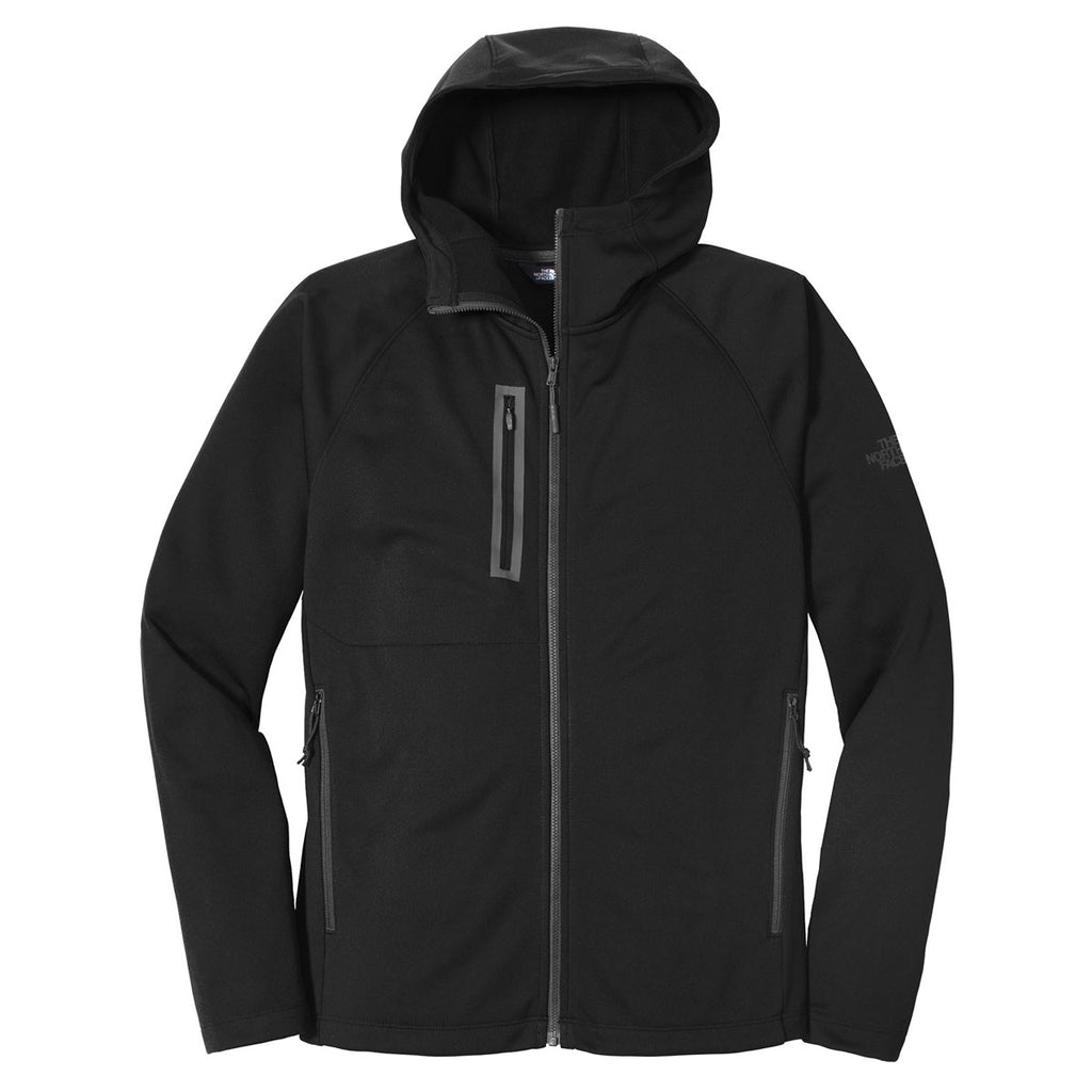 mens black north face jacket with hood