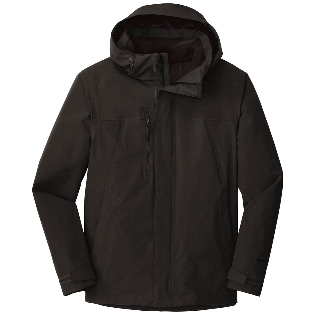 Black Traverse Triclimate 3-in-1 Jacket