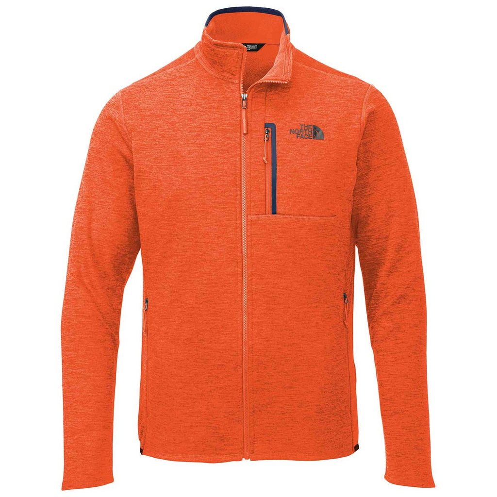 orange north face jacket mens