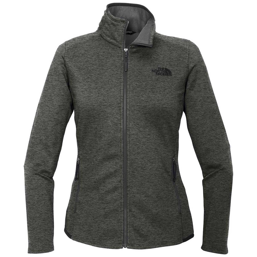 dark grey north face jacket