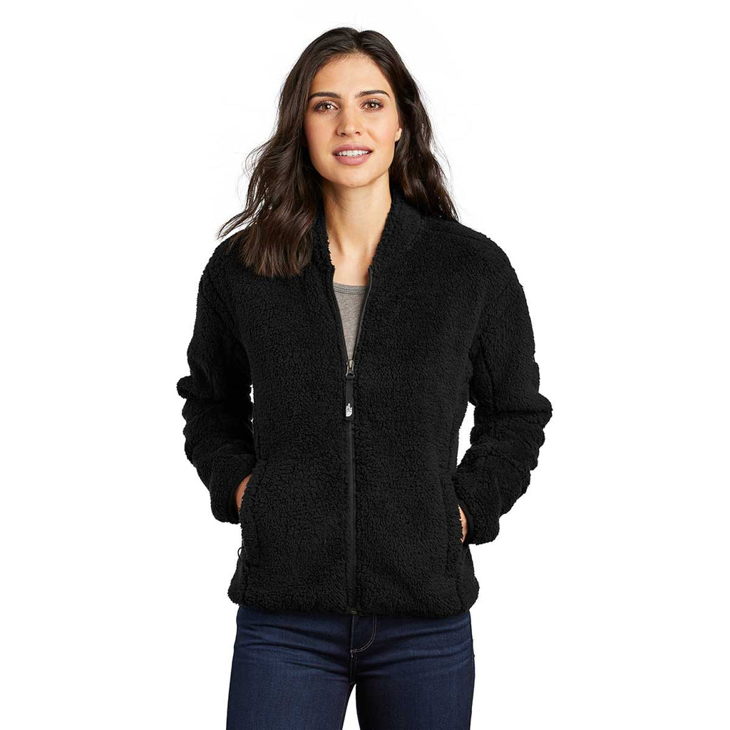 north face black fleece women's jacket