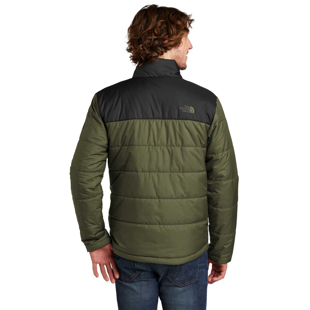 The North Face Men S Burnt Olive Green Everyday Insulated Jacket