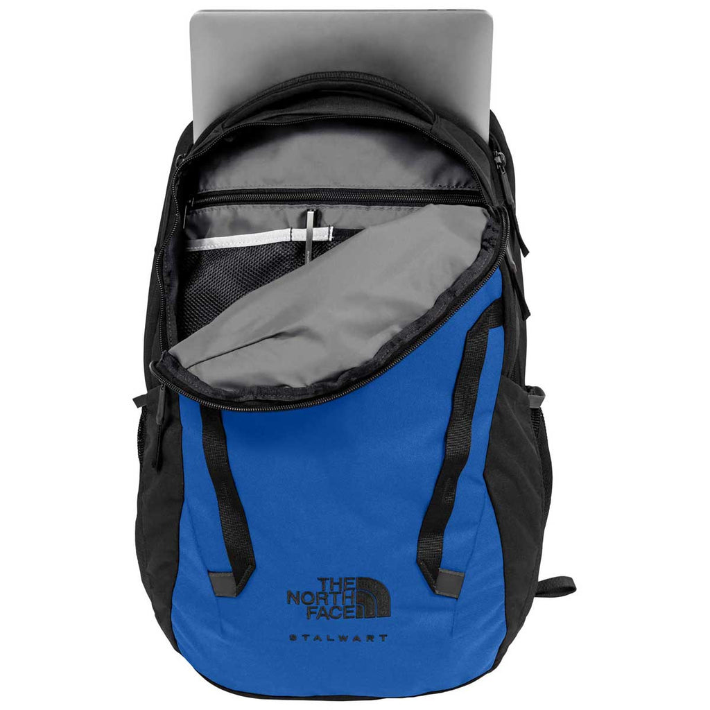 The North Face Tnf Black Heather Tnf Blue Stalwart Backpack