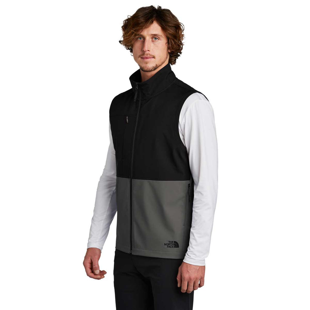 Download The North Face Men's Asphalt Grey Castle Rock Soft Shell Vest