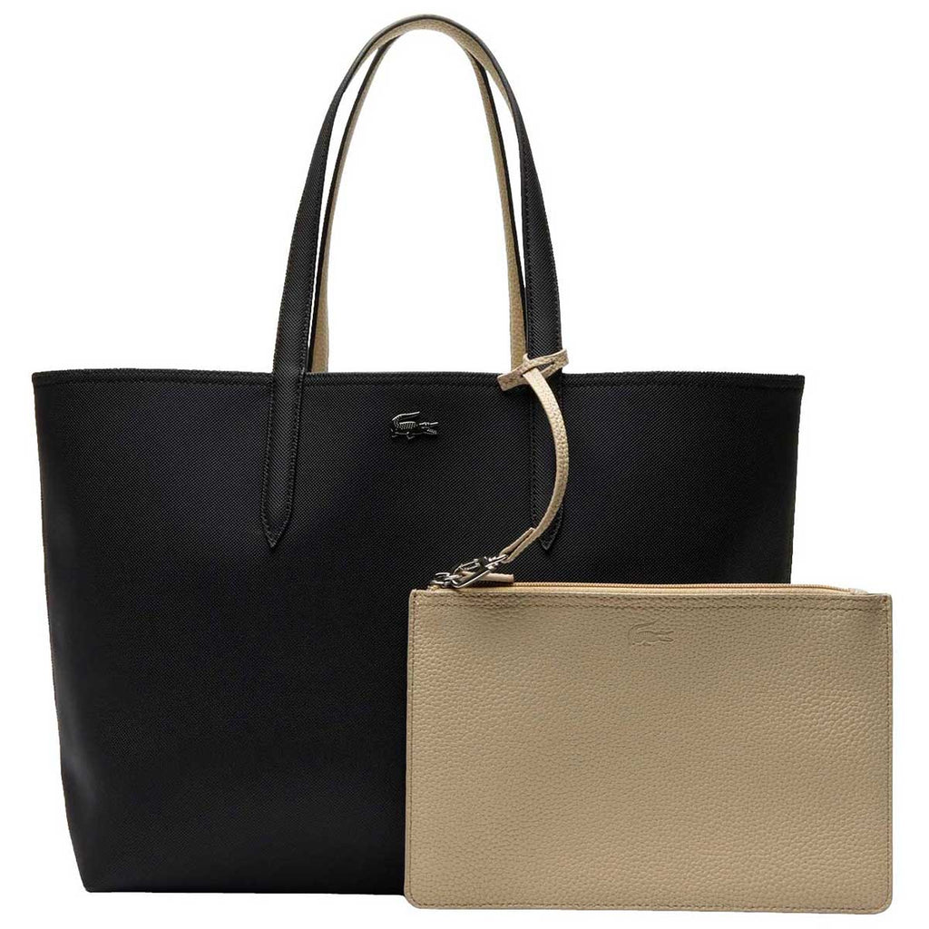 Black/Warm Sand Anna Reversible Tote Bag