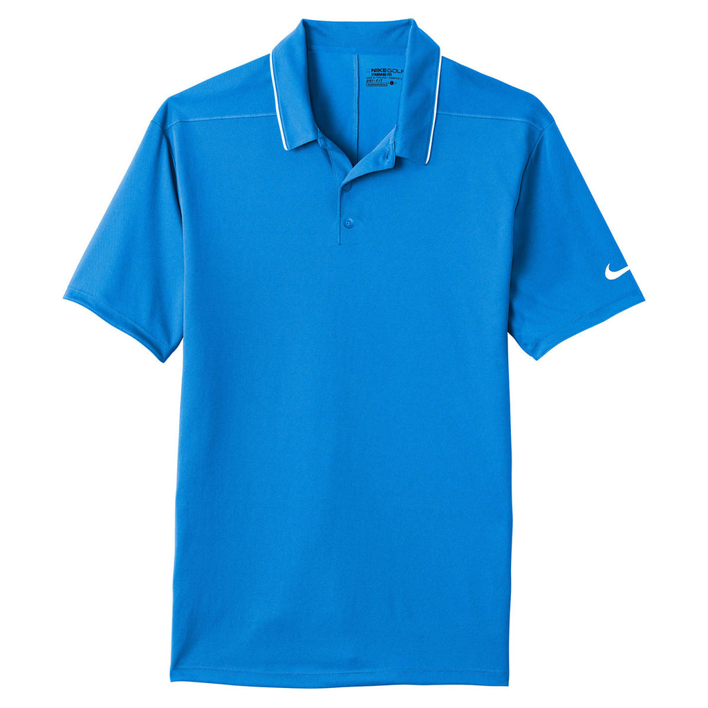 nike blue polo