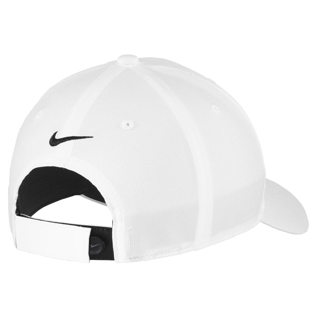 Nike White/Black Dri-FIT Cap