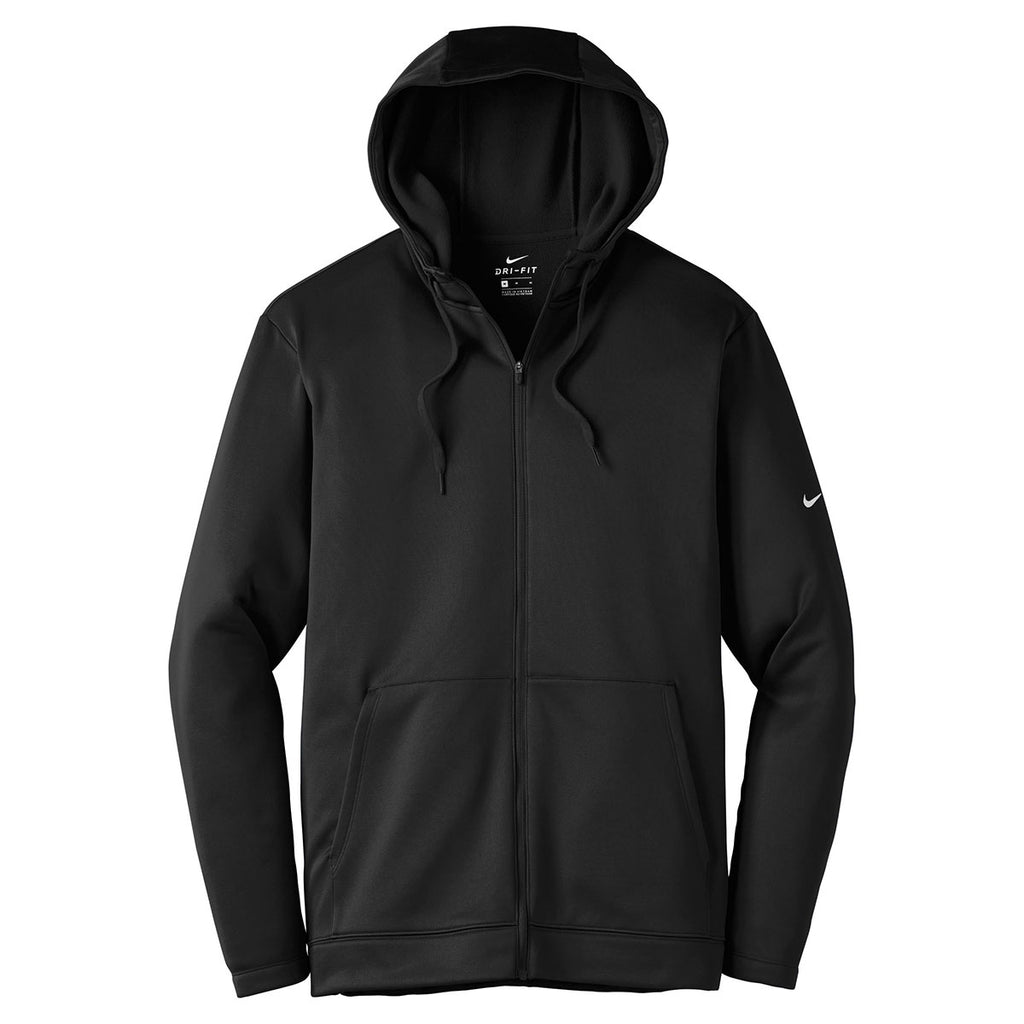 nike black dri fit hoodie