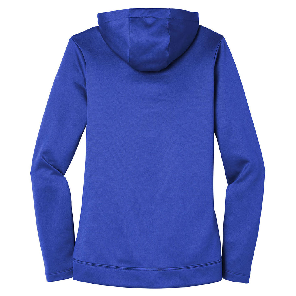 nike therma fit hoodie blue