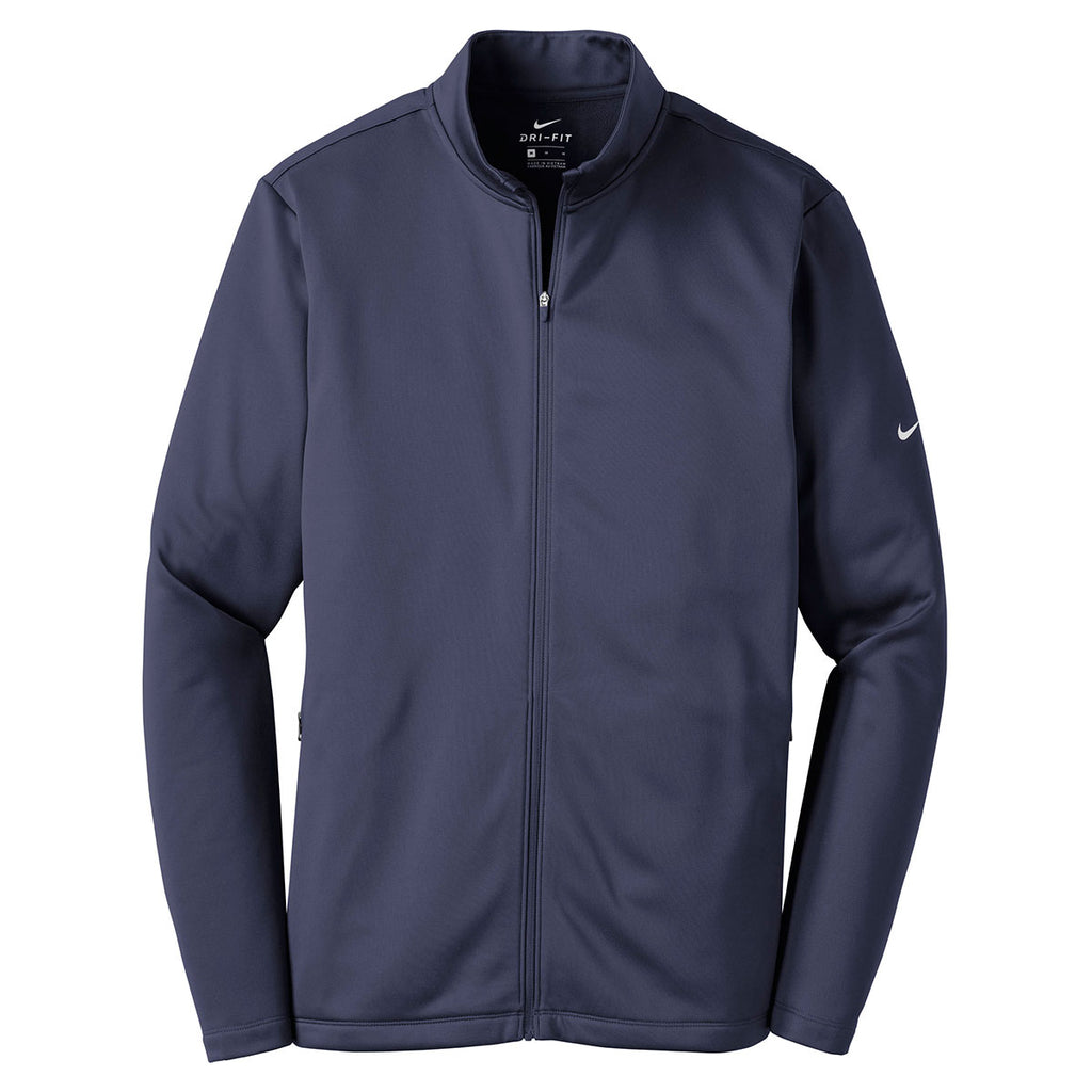 navy full zip fleece