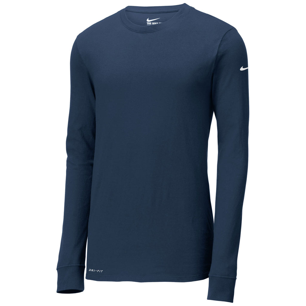 dri fit navy blue shirt