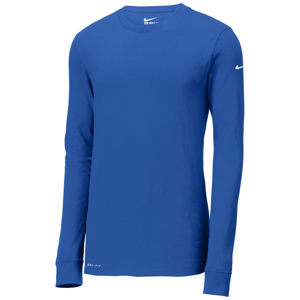 Nike Men's Rush Blue Dri-FIT Cotton 