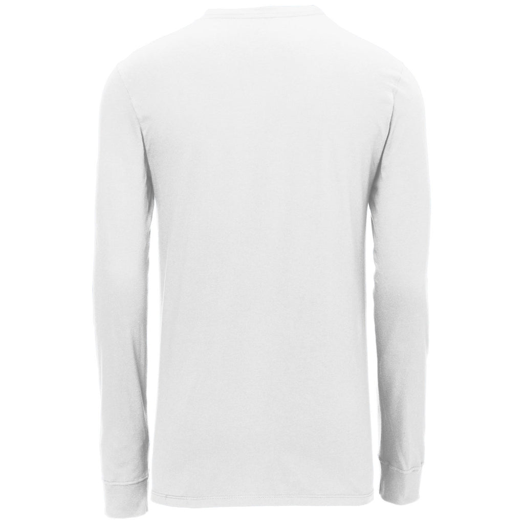long sleeve white dri fit shirt