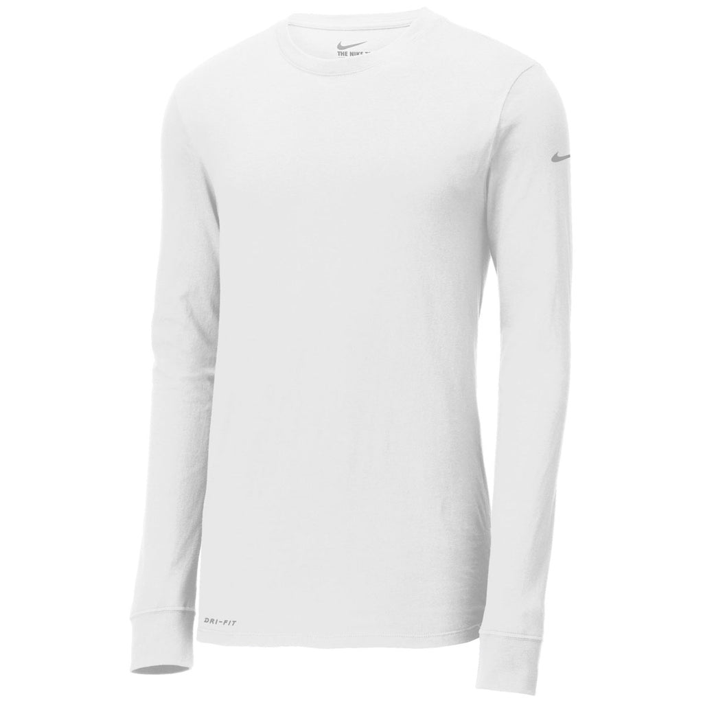 white long sleeve dri fit shirt womens