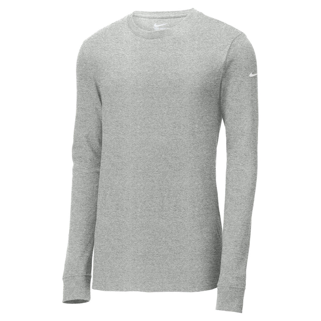 nike core cotton long sleeve tee