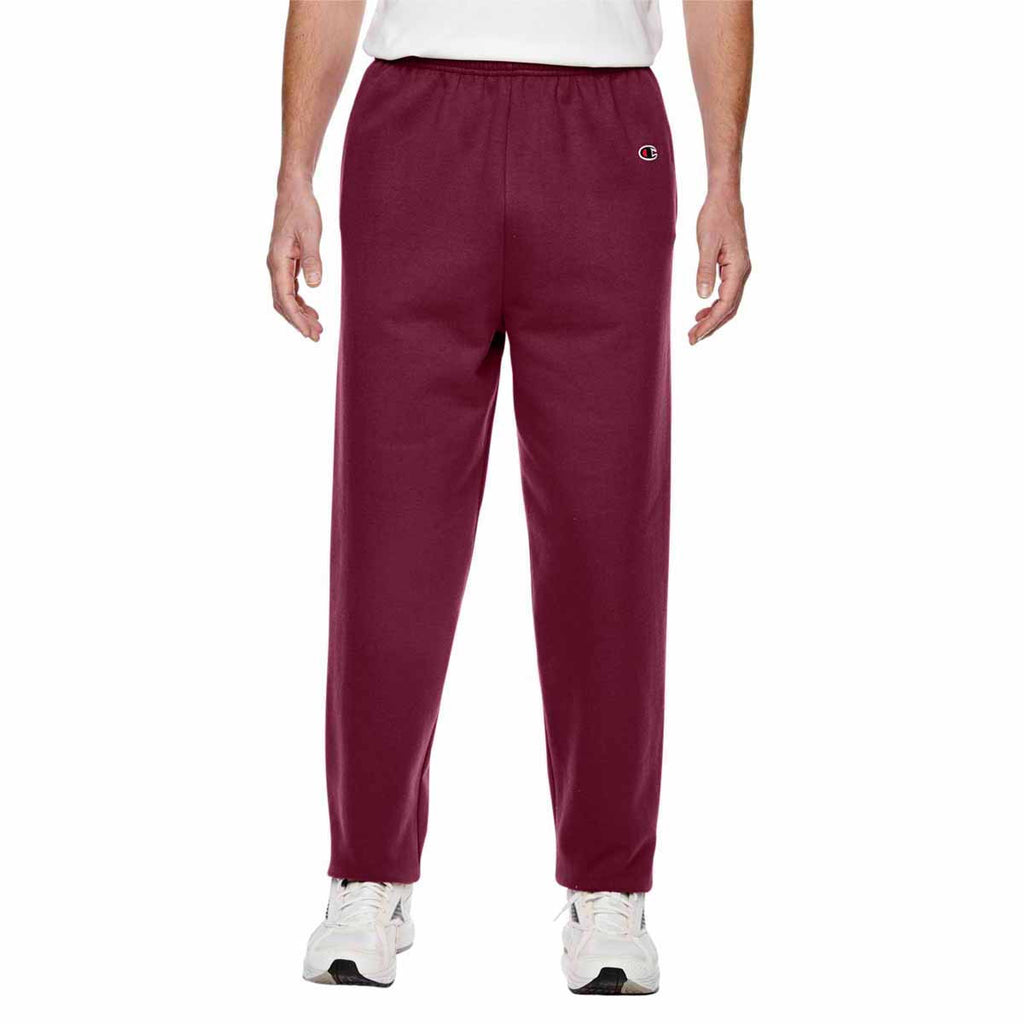 Champion Men's Sport Maroon for Team 365 Cotton Max 9.7-Ounce Fleece P