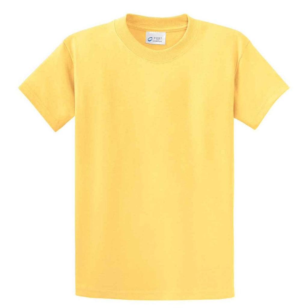 Port & Company Men's Daffodil Yellow Tall Essential Tee