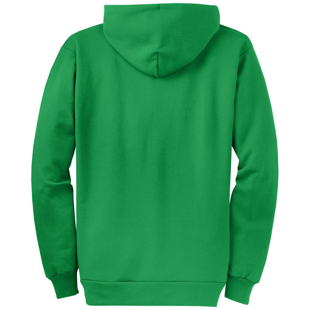 Download Port & Company Men's Clover Green Core Fleece Full-Zip ...