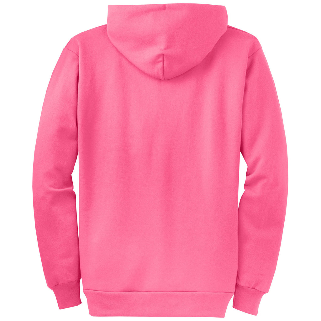 neon pink mens hoodie