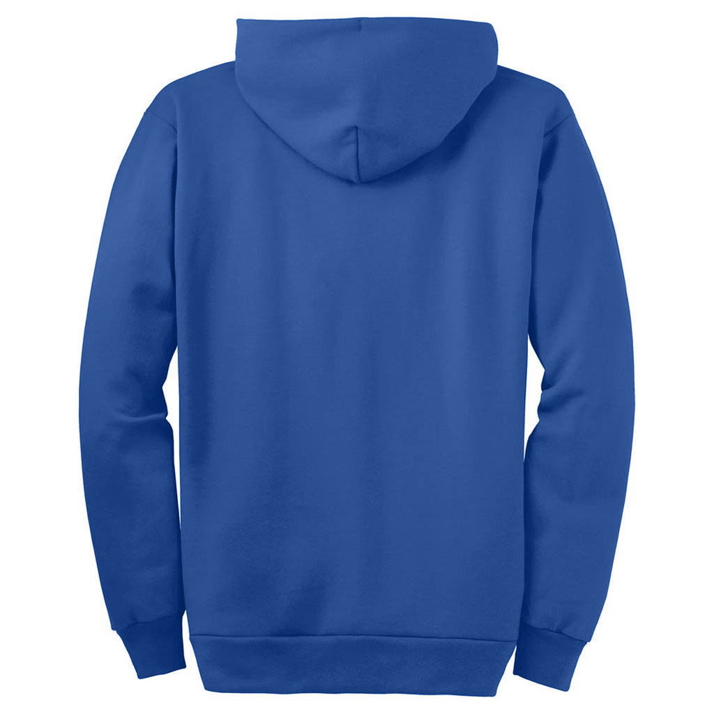 royal blue sweatshirt