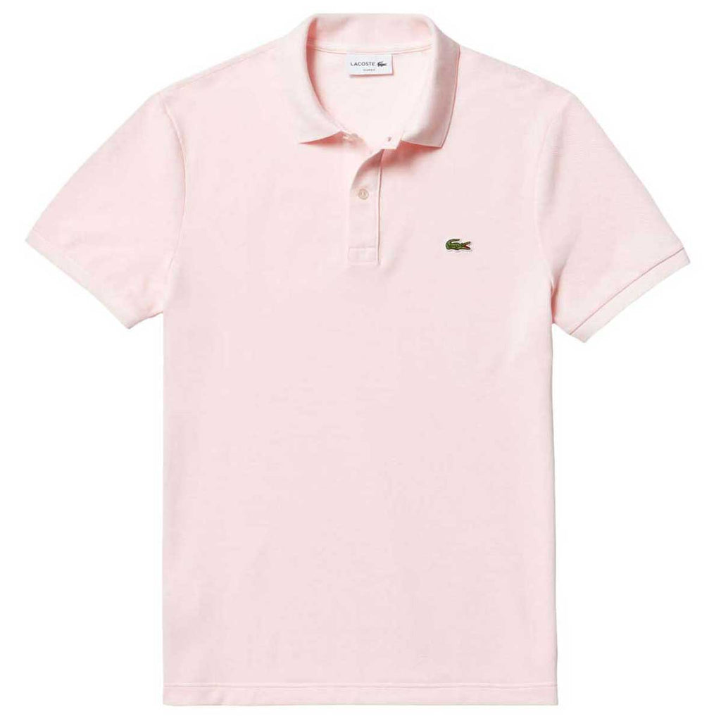 lacoste men's classic pique slim fit short sleeve polo shirt