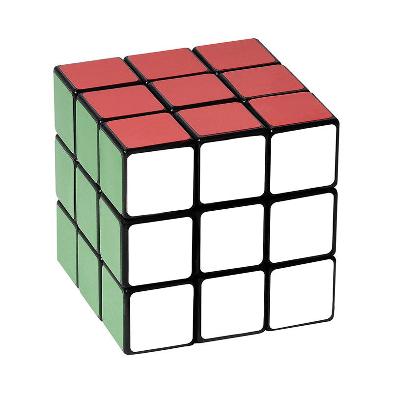 Disfraz solapa Instantáneamente Rubik's Multicolor 9-Panel Full Stock Cube