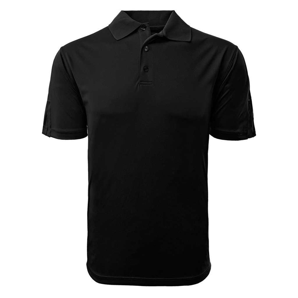 Levelwear Men's Black Surge Polo