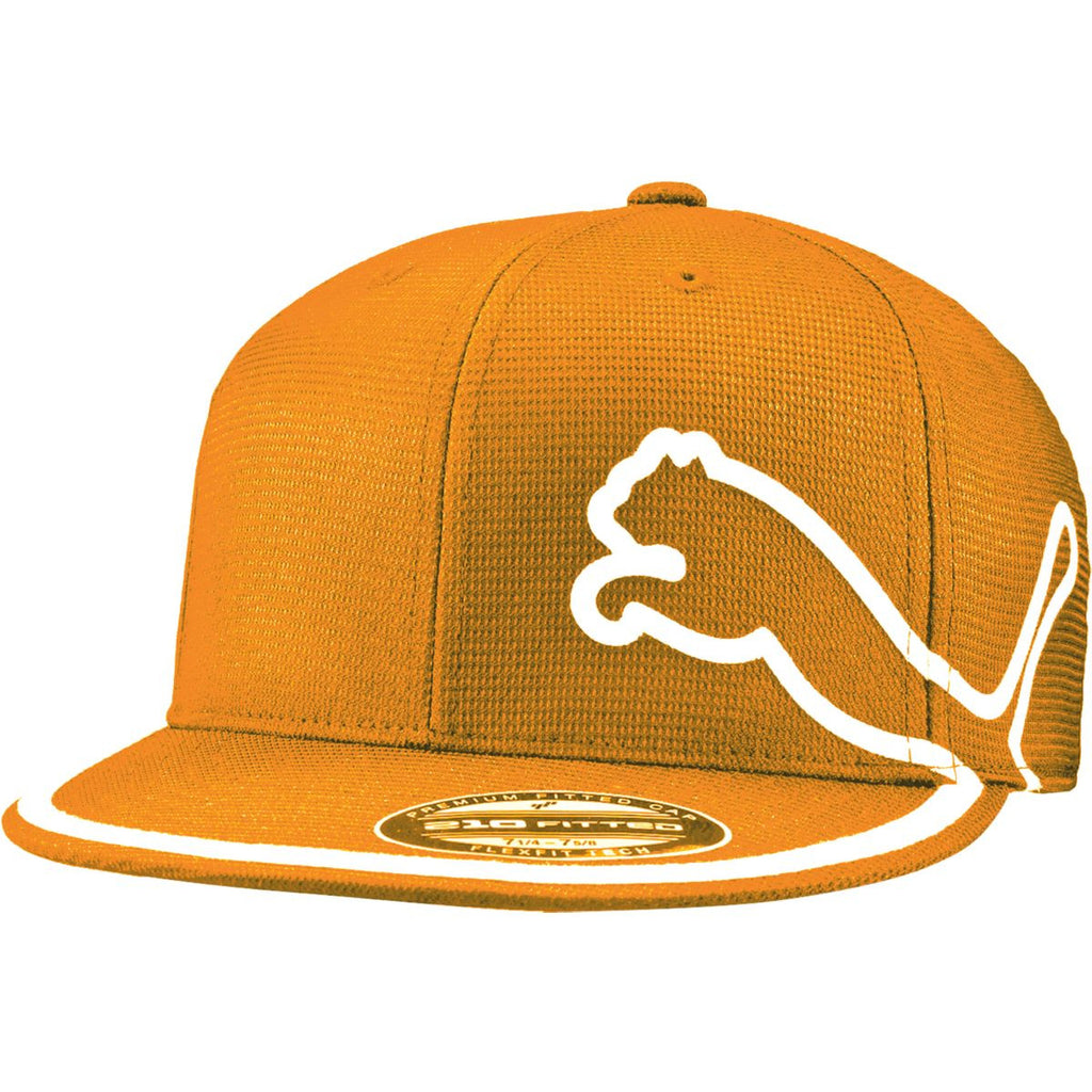 orange puma golf hat