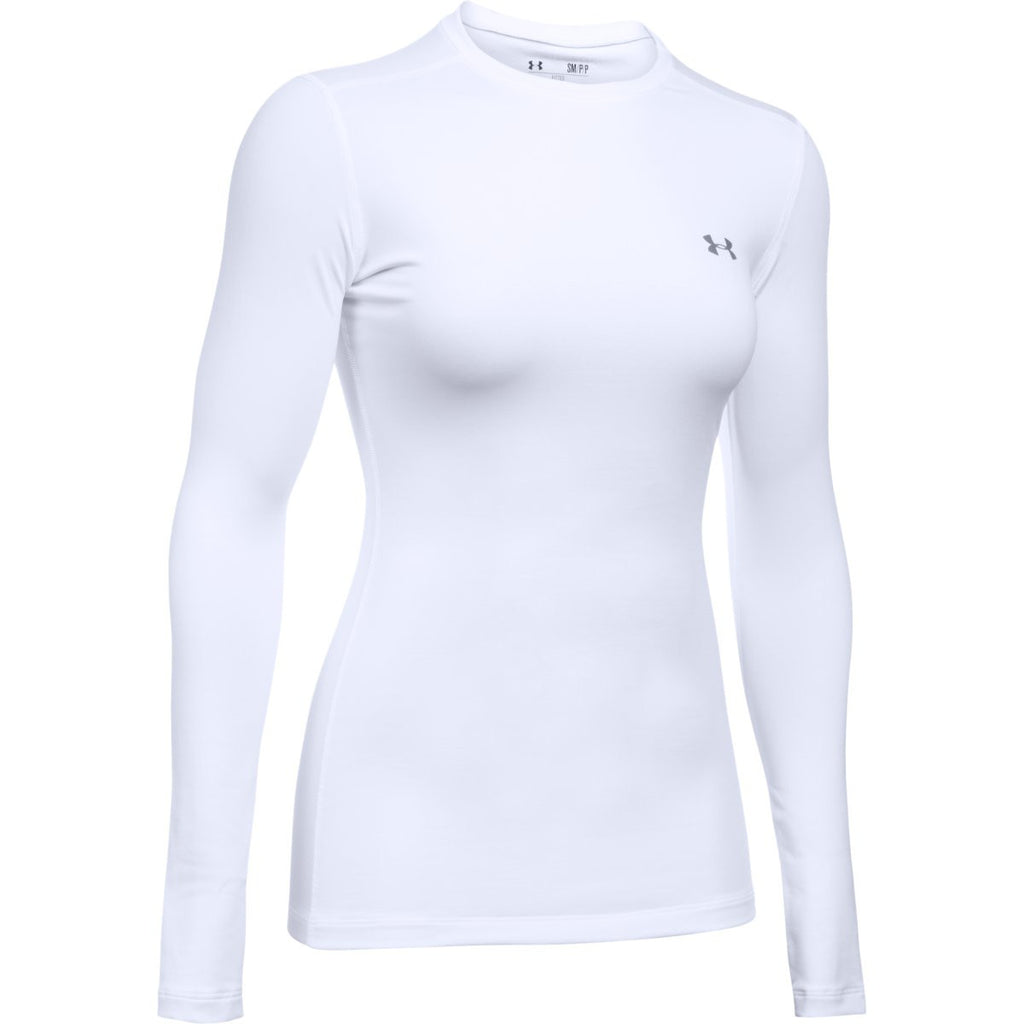 under armour women's fitted coldgear crew