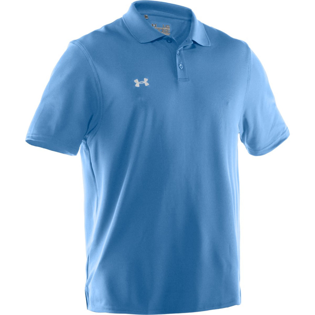 blue under armour polo