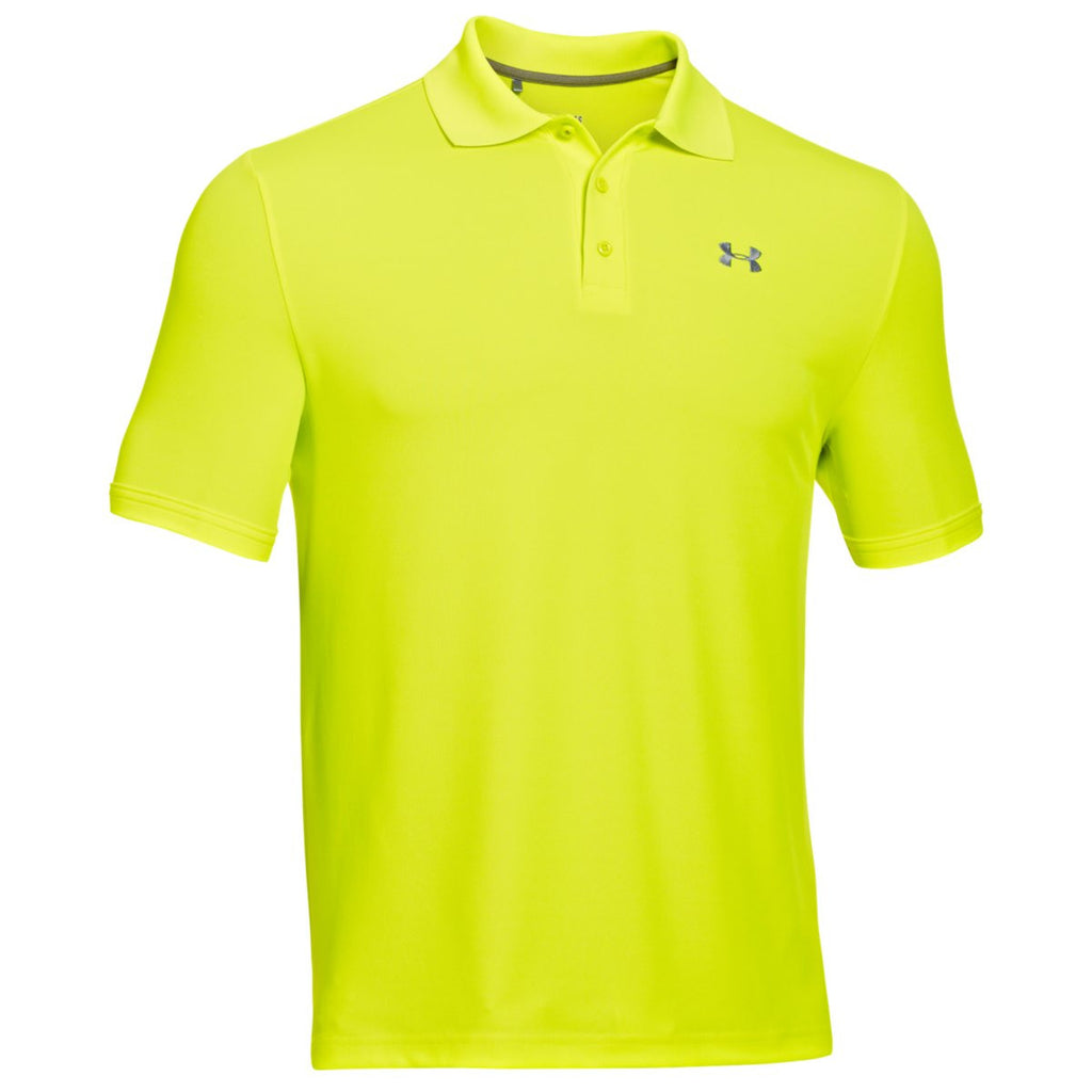 under armour polo yellow