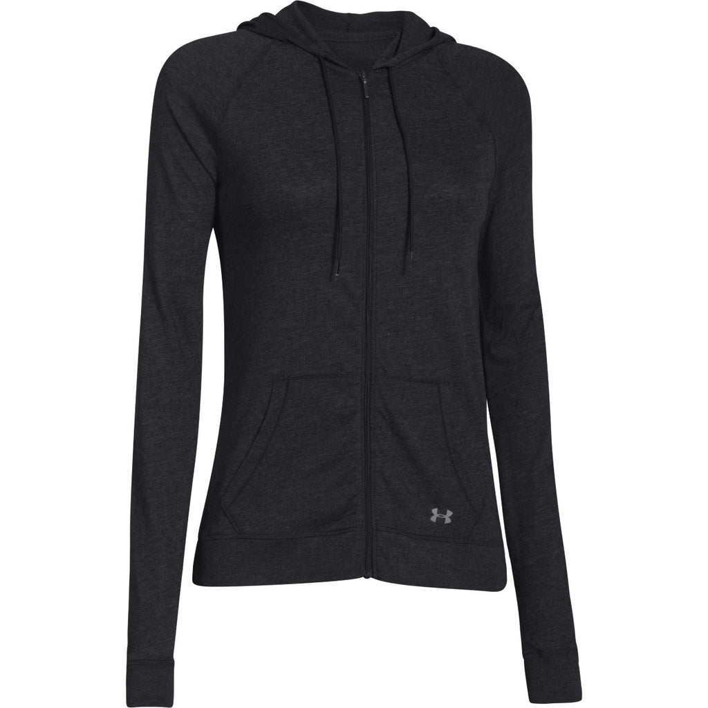 under armour black hoodie womens