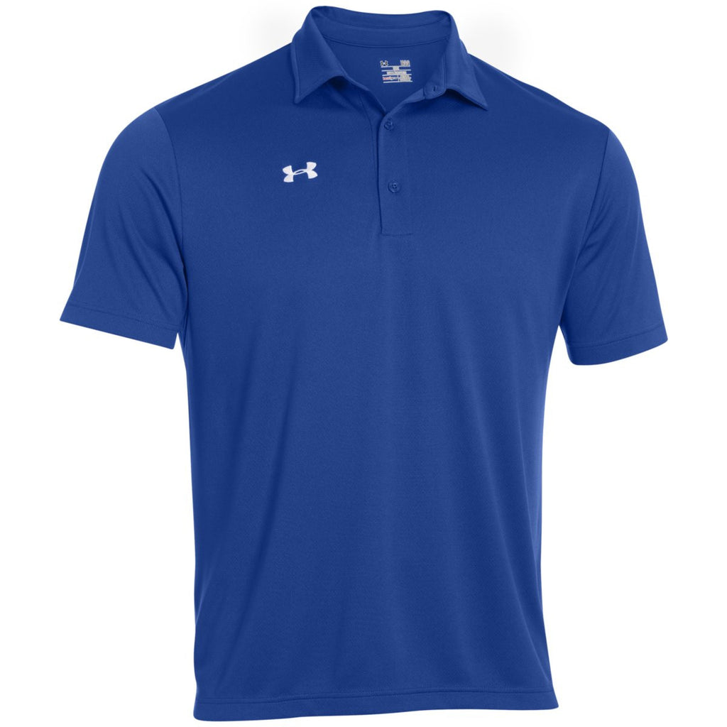 under armour royal blue polo shirt