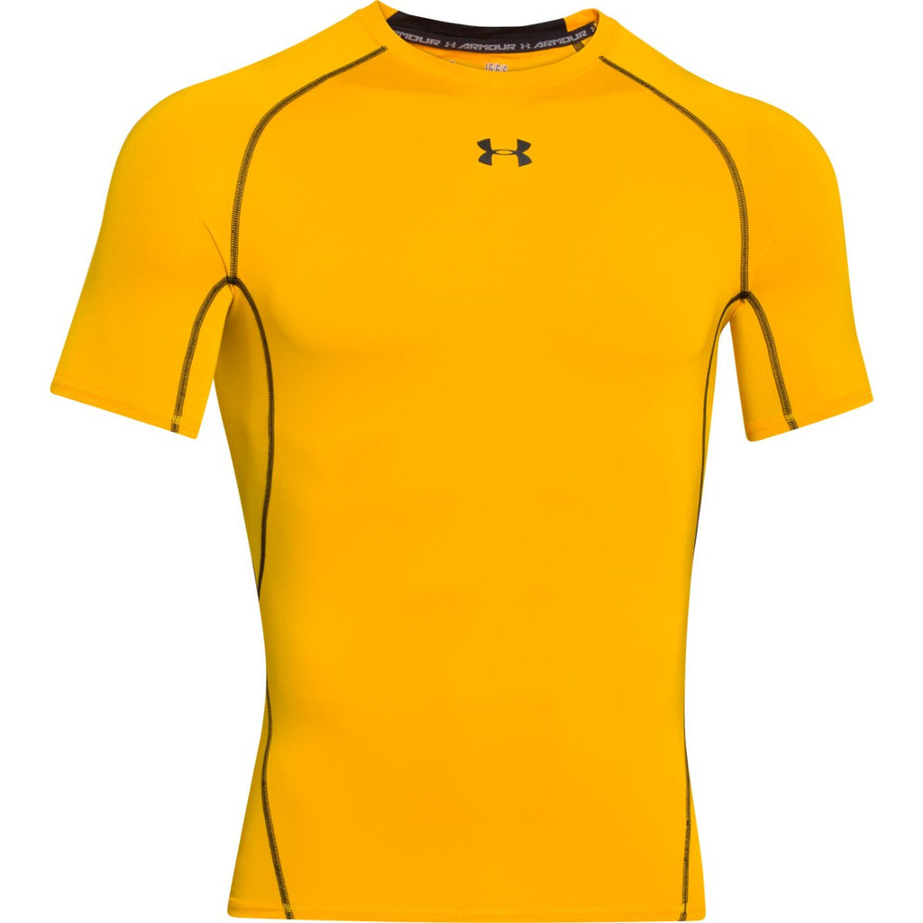 yellow under armour t shirt