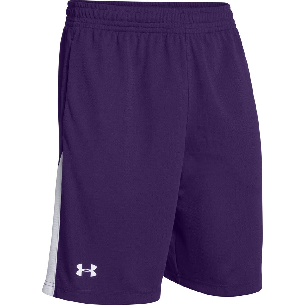 mens purple under armour shorts