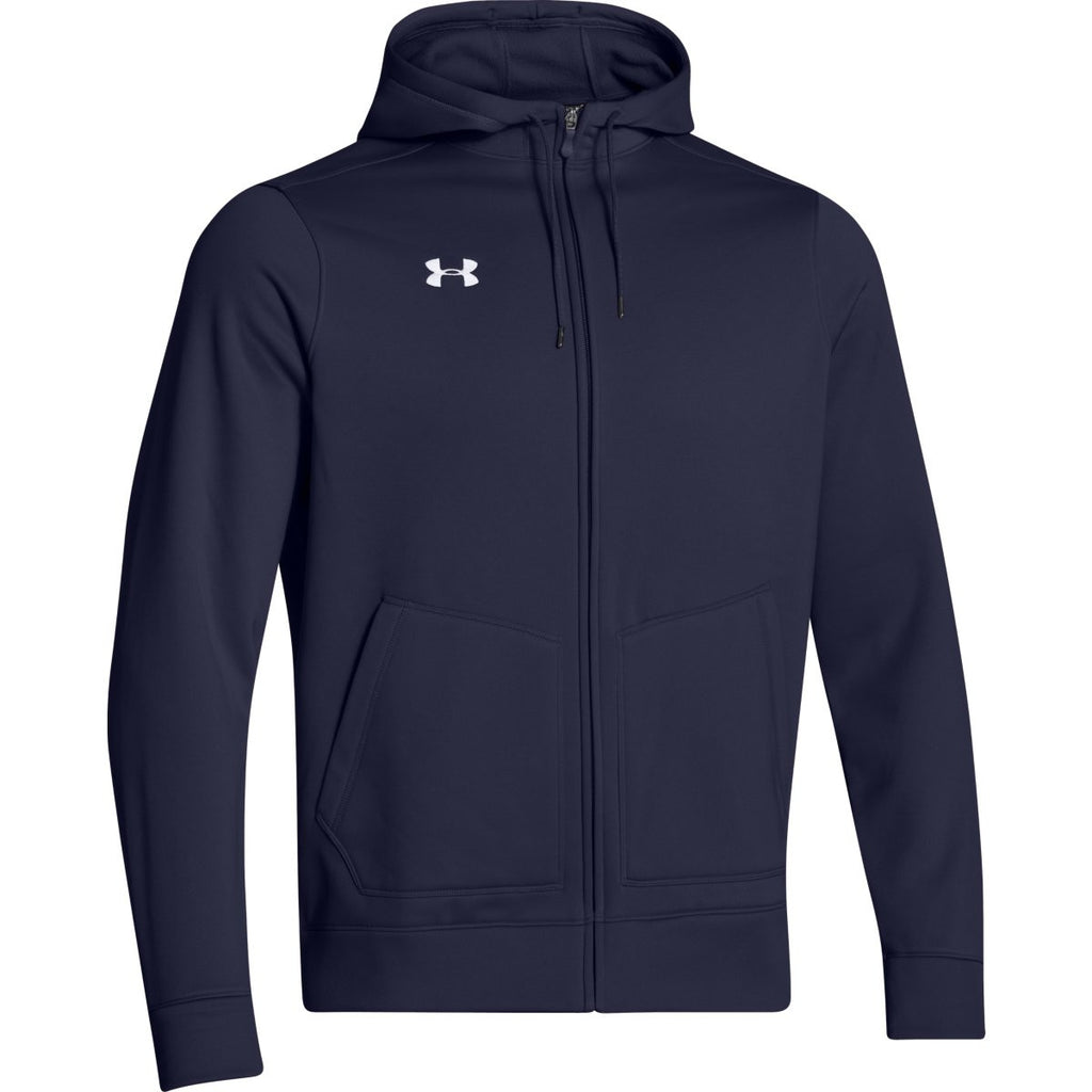 under armour men's storm armour fleece full zip hoodie