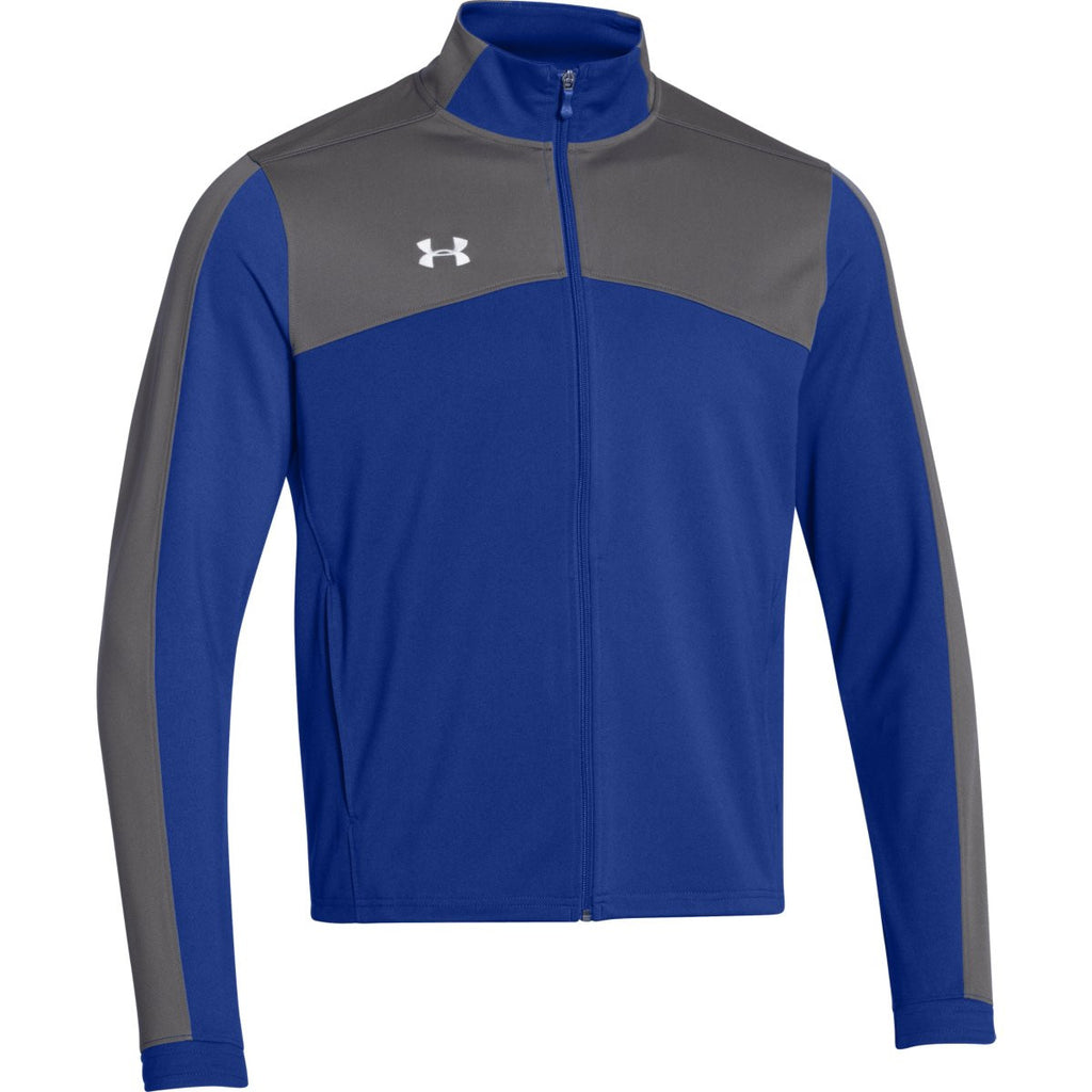 blue under armour jacket