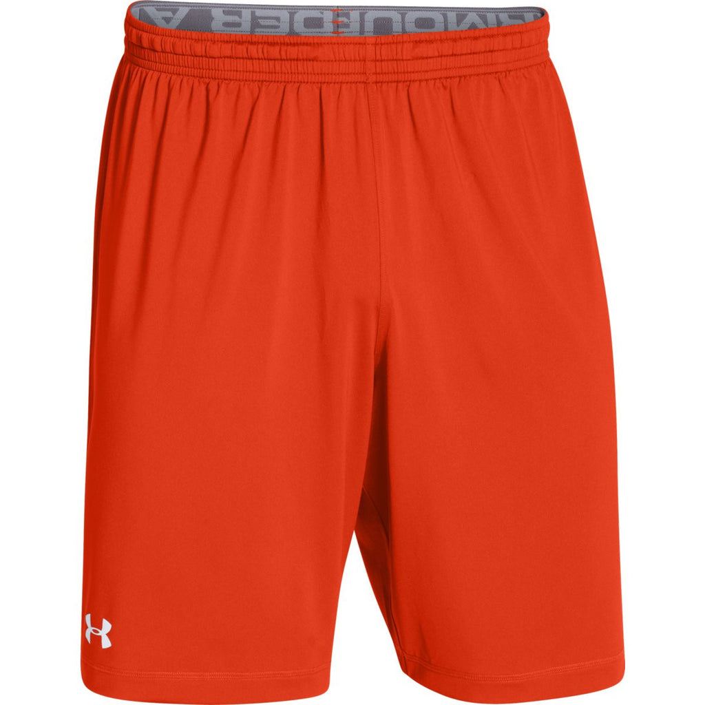 orange under armour shorts