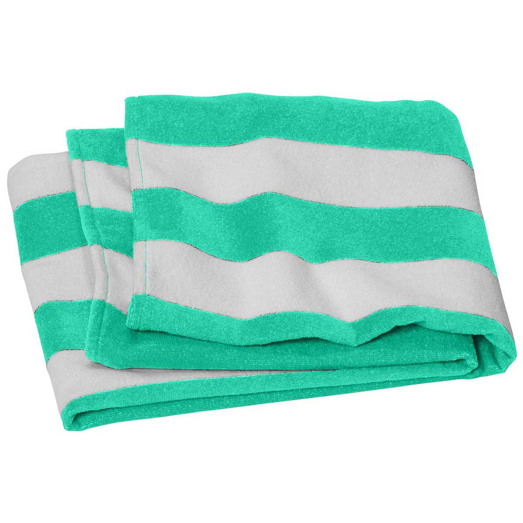 seafoam green towels