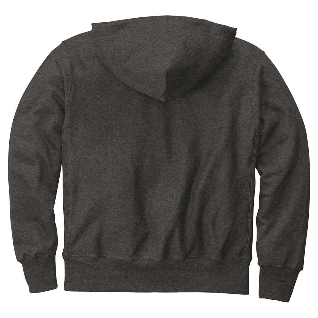 Download Champion Men's Charcoal Heather Reverse Weave Hooded ...