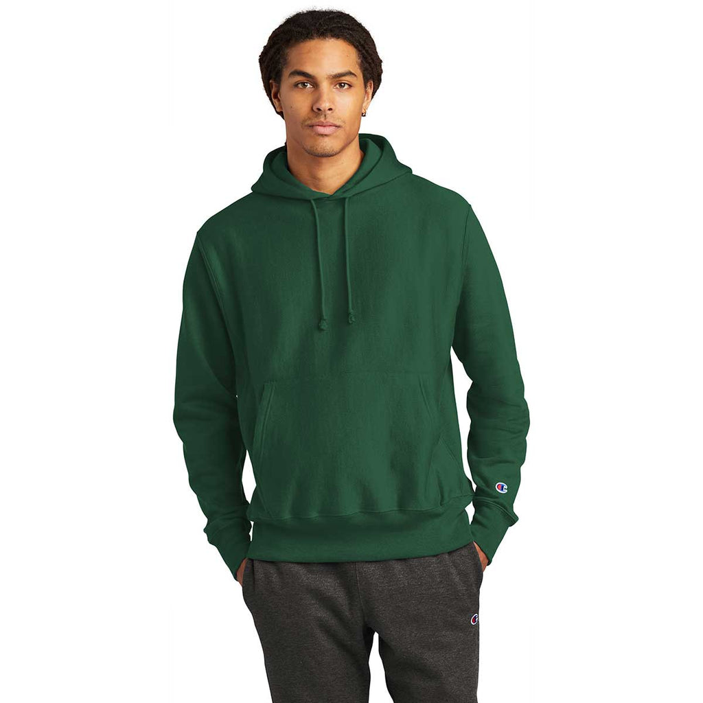 dark green champion sweatshirt